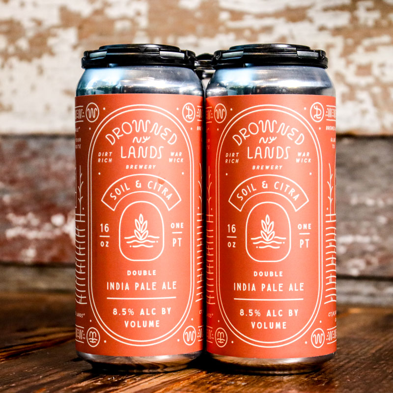 Drowned Lands Soil & Citra DIPA 16 FL. OZ. 4PK Cans