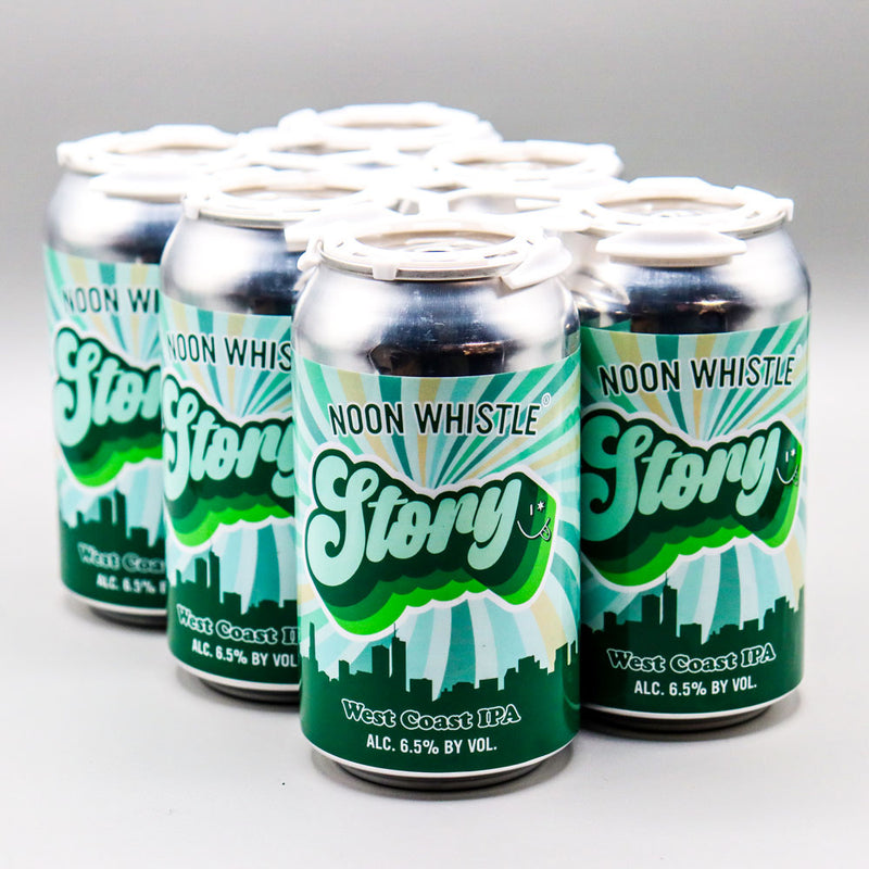 Noon Whistle/Bitter Pops Story West Coast IPA 12 FL. OZ. 6PK Cans