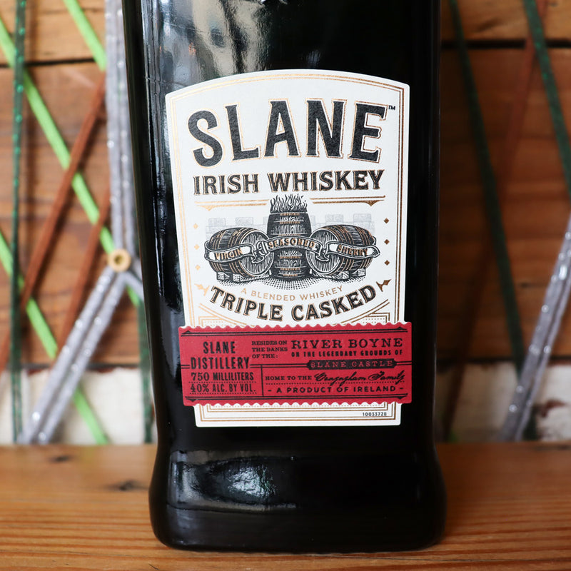 Slane Irish Whiskey Triple Casked 750ml.