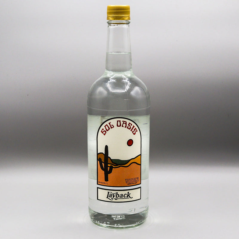 Layback Sol Oasis Vodka Distilled from Grain 1L