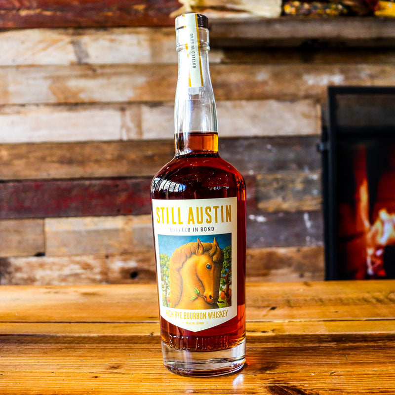 Still Austin High Rye Bottled In Bond Bourbon Whiskey 750ml.
