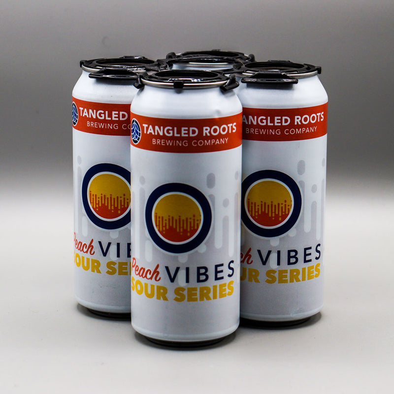 Tangled Roots Peach Vibes Sour 16 FL. OZ. 4PK Cans