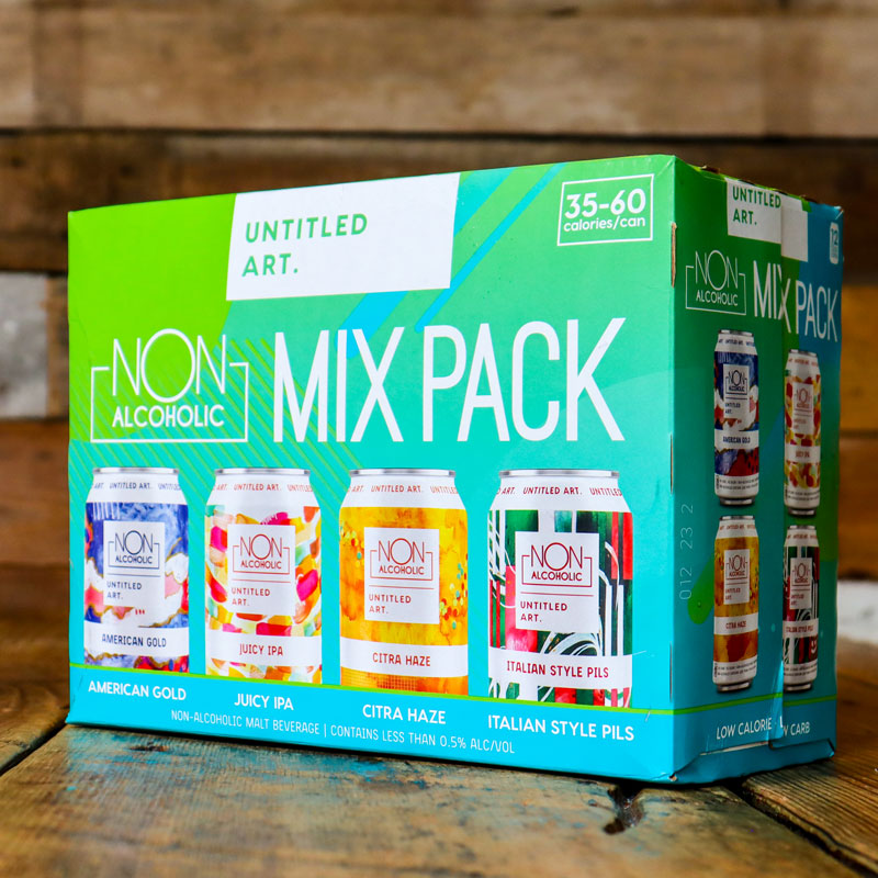 Untitled Art Non Alcoholic Variety Pack 12 FL. OZ. 12PK Cans