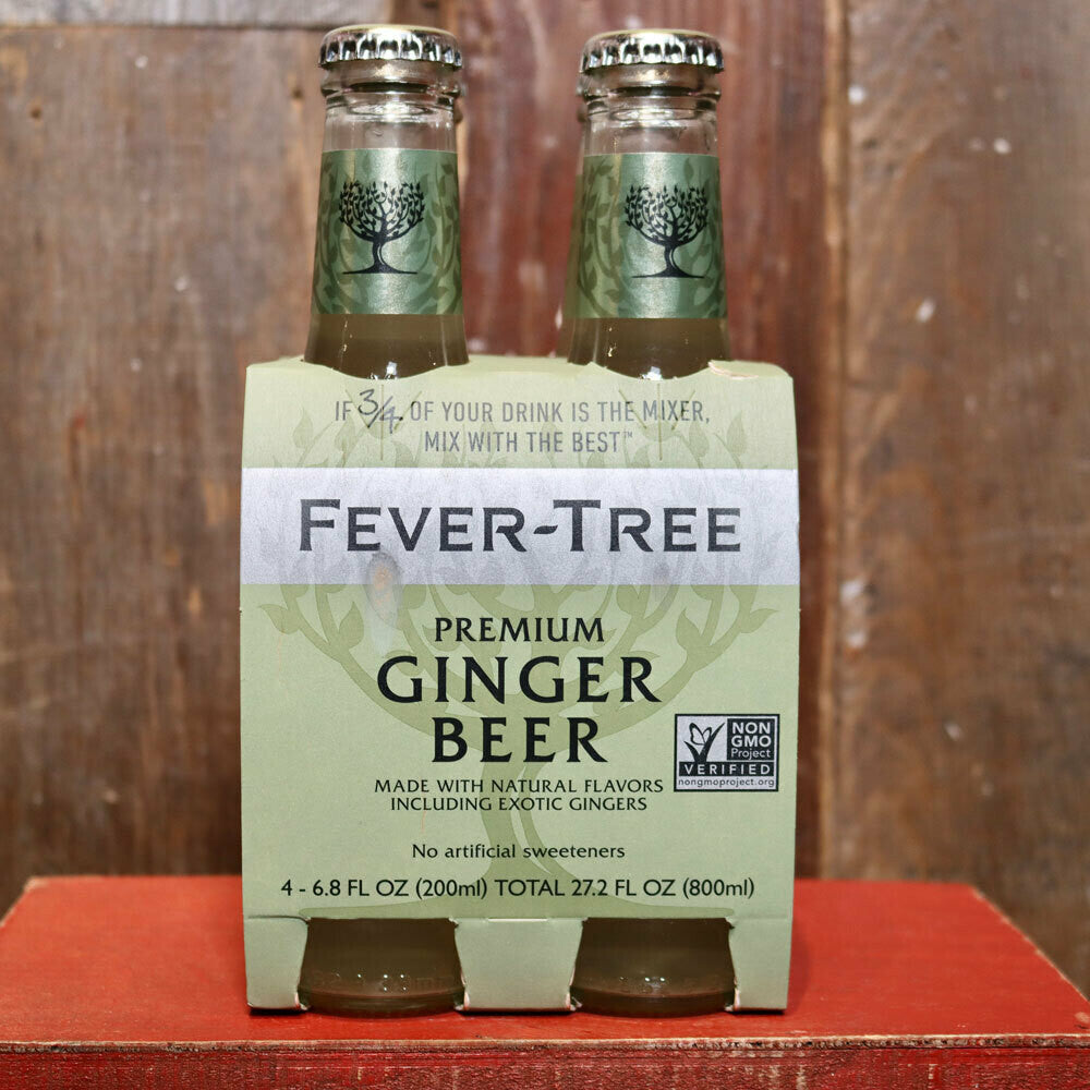 Fever Tree Ginger Beer Can — Bitters & Bottles