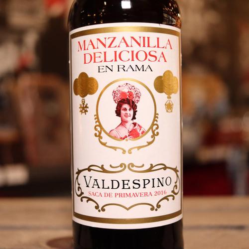 Valdespino Deliciosa En Rama Manzanilla Sherry 375ml.