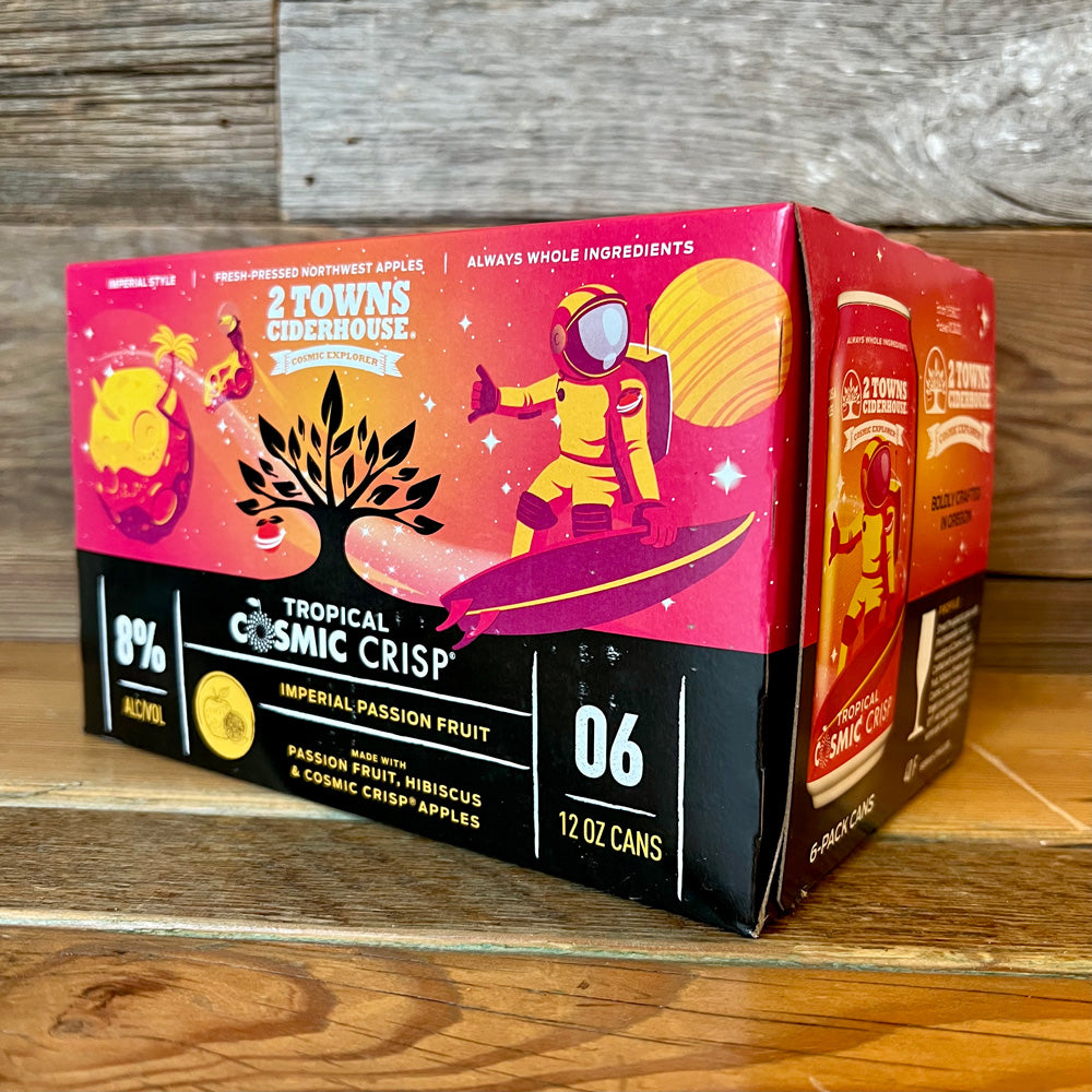 Cosmic Crisp 6 Pack, 2 Towns Ciderhouse, Cider