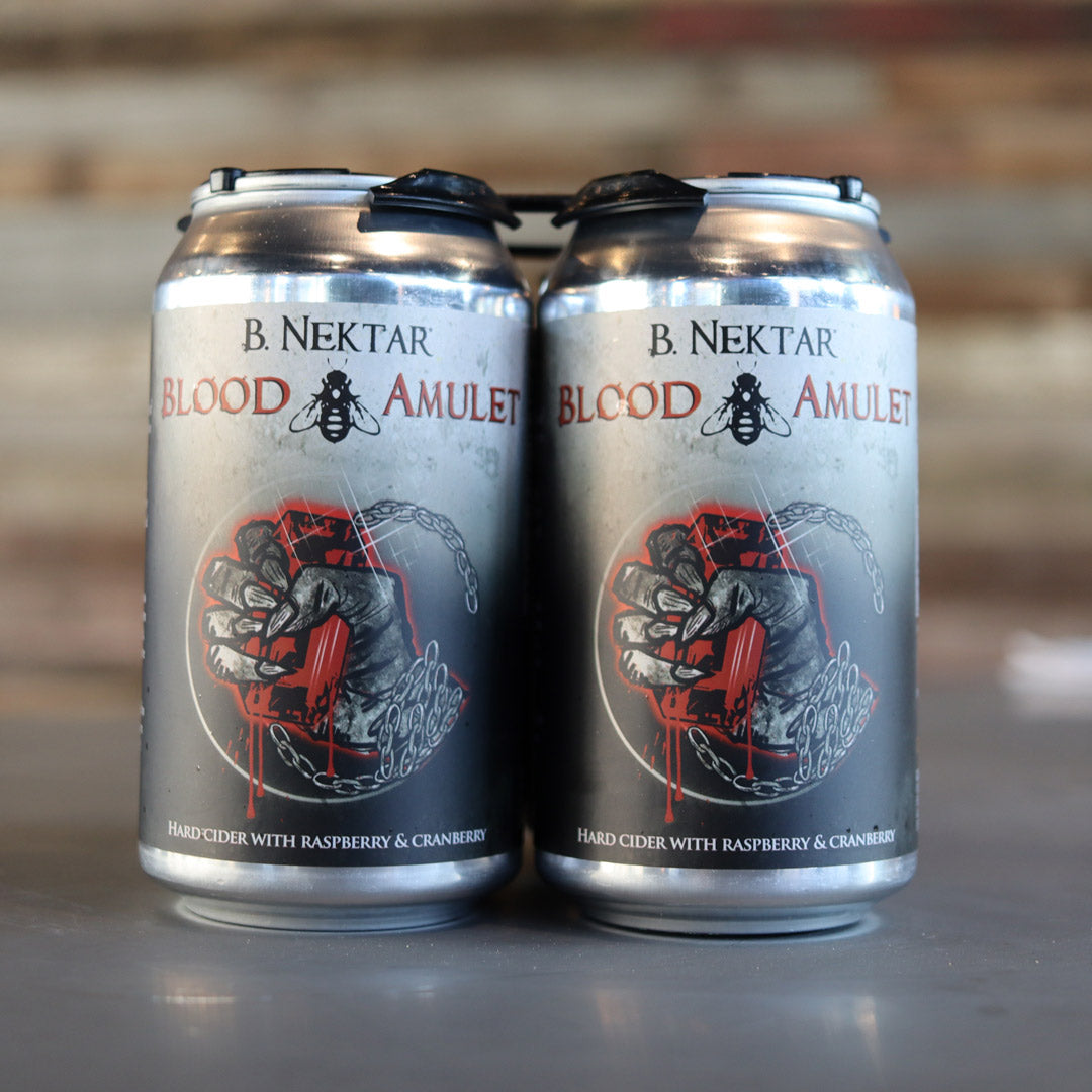 B. Nektar Blood Amulet Cider W/Rasp & Cran 12 FL. OZ. 4PK Cans