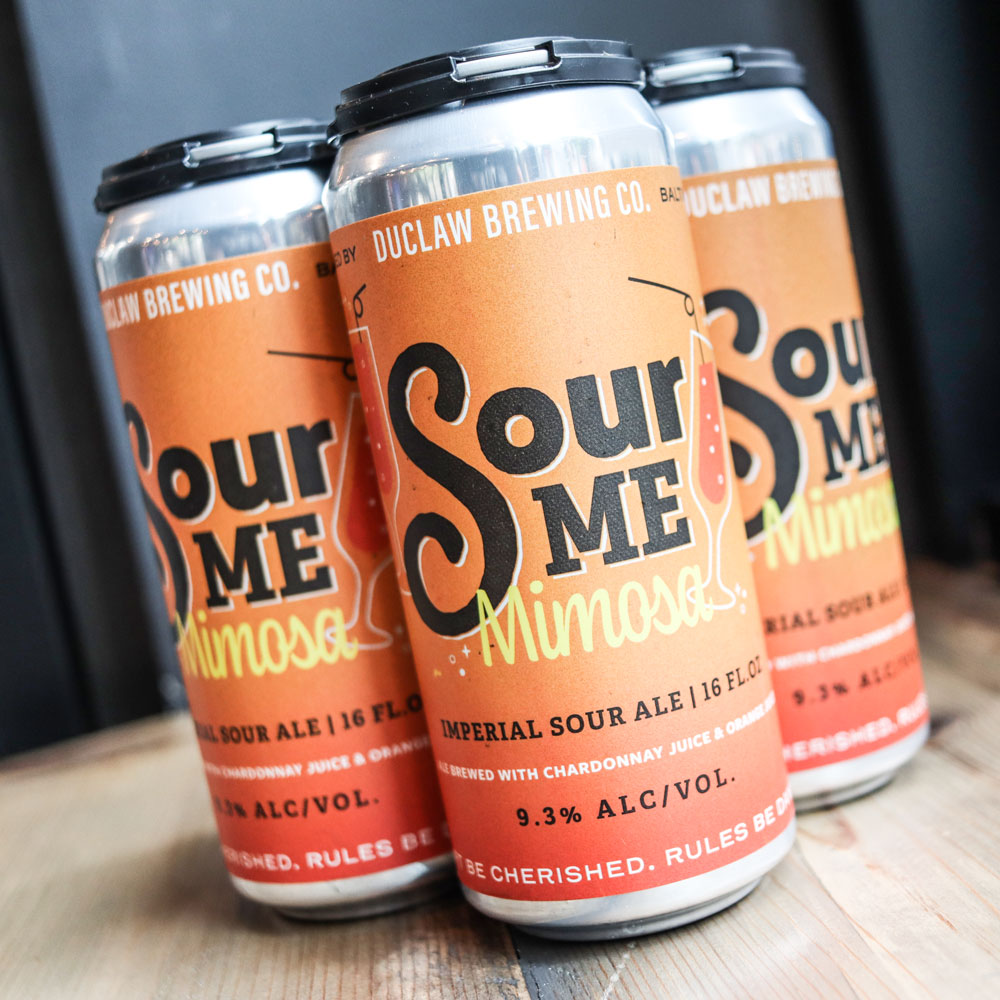 Duclaw Sour Me Mimosa Imperial Sour Ale 16 FL. OZ. 4PK Cans