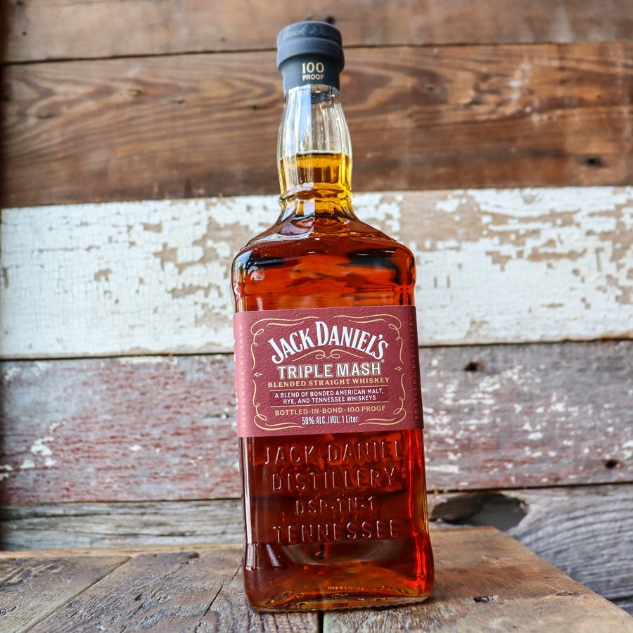 Elektrisk Fest Auto Jack Daniel's Triple Mash Bottled In Bond Blended Whiskey 1 Liter