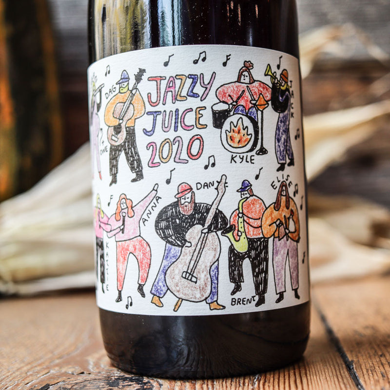 Johan Vineyards Jazzy Juice Pinot Noir Blend Willamette Valley 750ml.