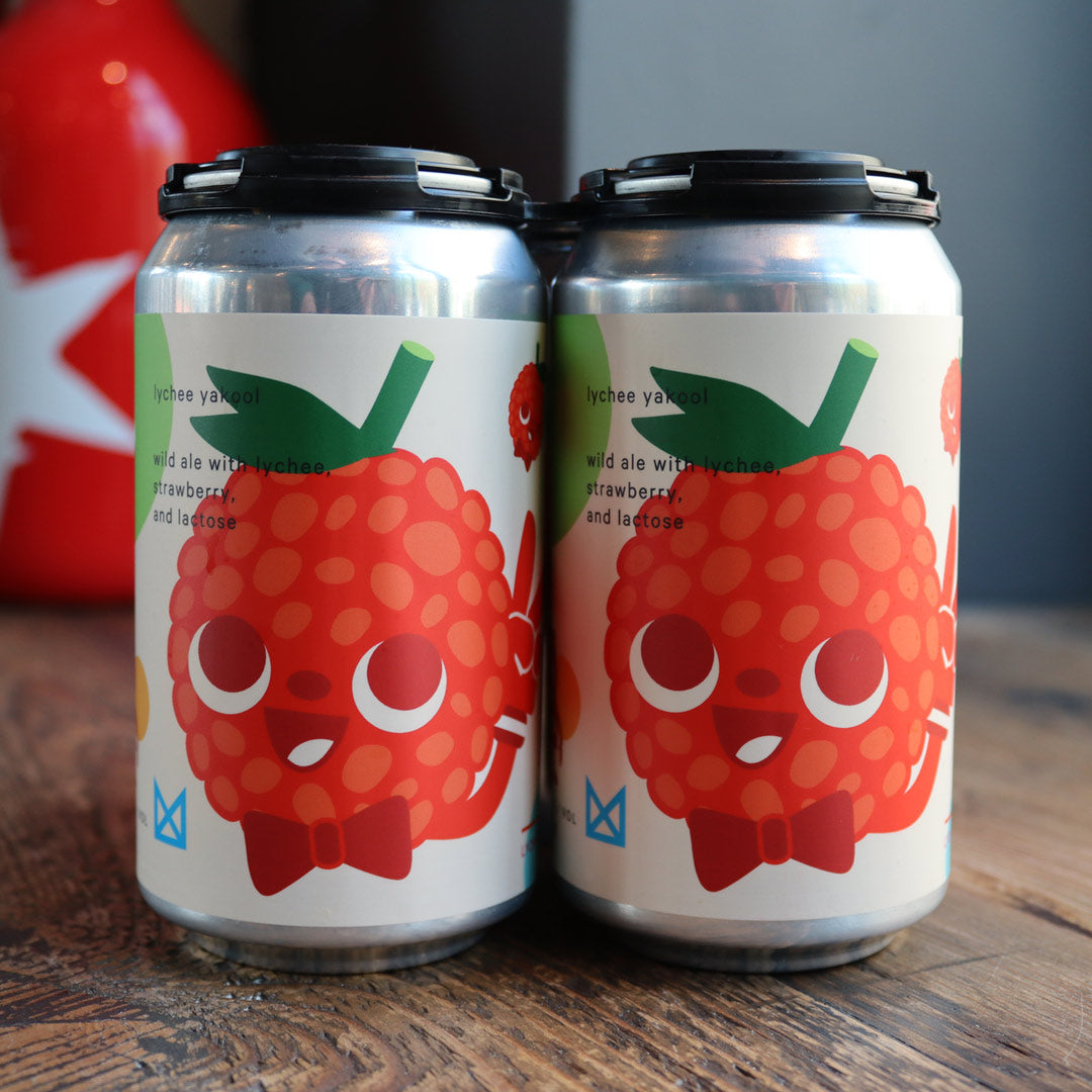 Marz Yakool Wild Ale w/Lychee, Strawberry & Lactose 12 FL. OZ. 4PK Can