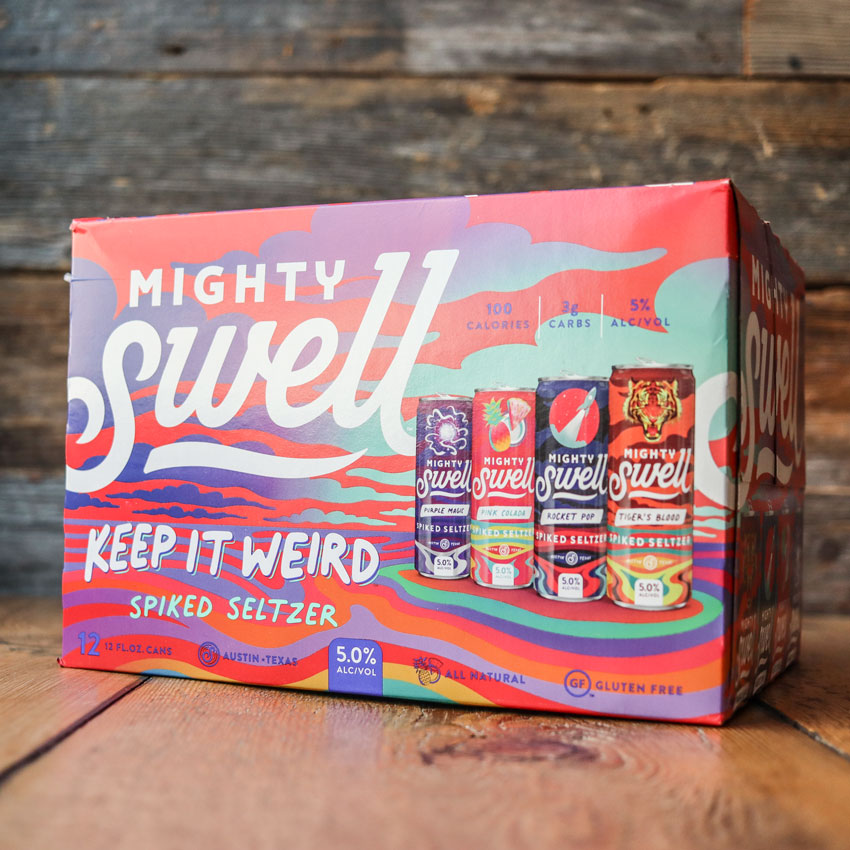 Mighty Swell Keep It Weird Spiked Seltzer Variety 12 pack/12 oz cans