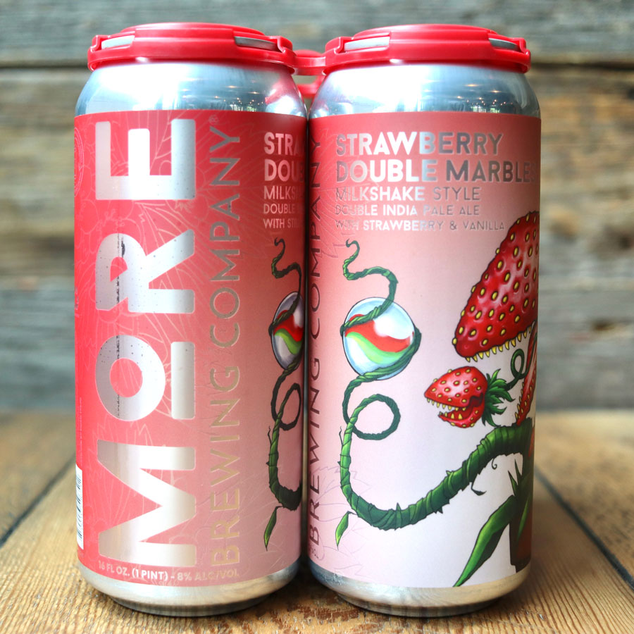More Strawberry Double Marbles Milkshake DIPA w/ Strawberry & Vanilla