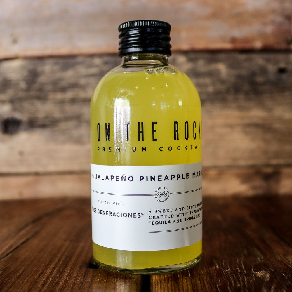 On The Rocks Jalapeño Pineapple Margarita RTD Cocktail 200ml