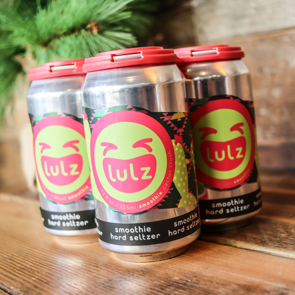 Phase Three Lulz Cactus Crush Smoothie Hard Seltzer 12 FL. OZ. 4PK Can