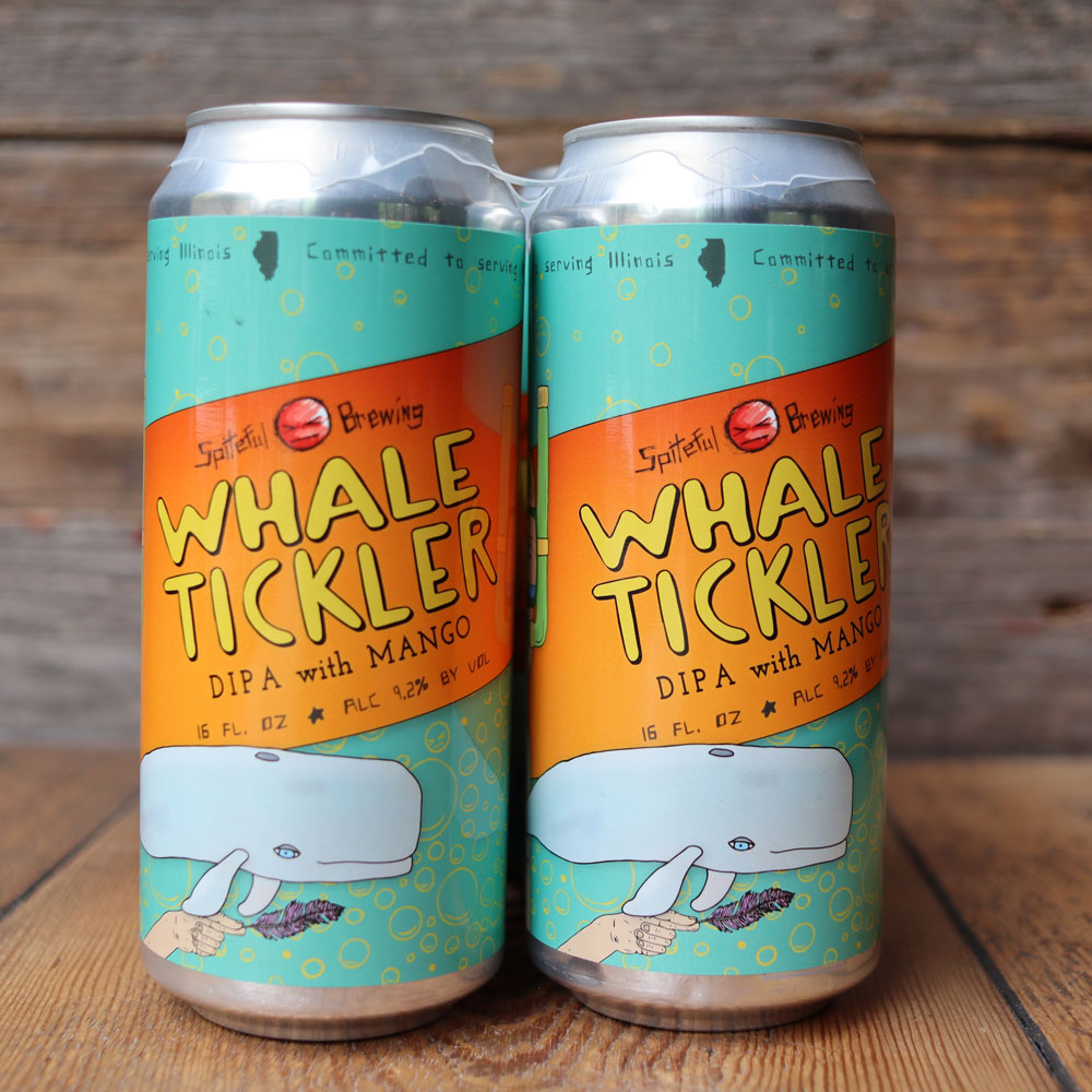 Spiteful Whale Tickler DIPA w/Mango 16 FL. OZ. 4PK Cans