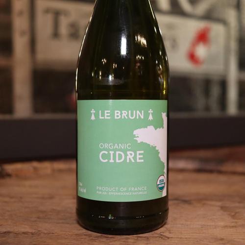 Le Brun Organic Cidre 25.4 Fl. OZ.