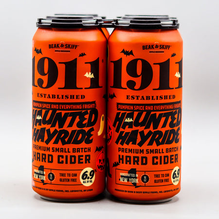 1911 Haunted Hayride Pumpkin Spiced Hard Cider 16 FL. OZ. 4PK Cans