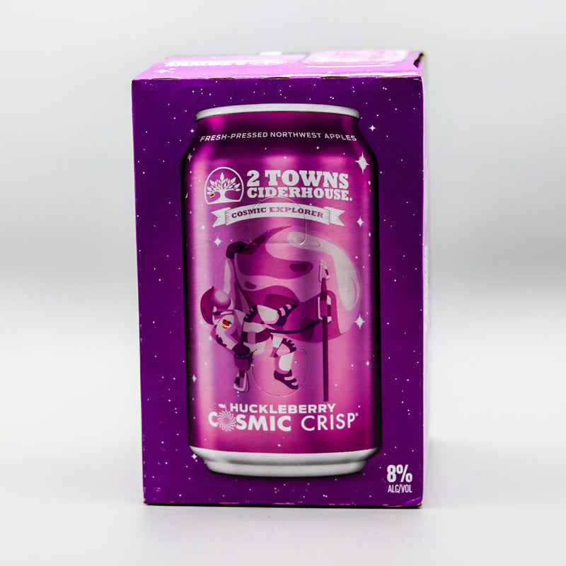 2 Towns Cosmic Crisp Huckleberry 12 FL. OZ. 6PK Cans