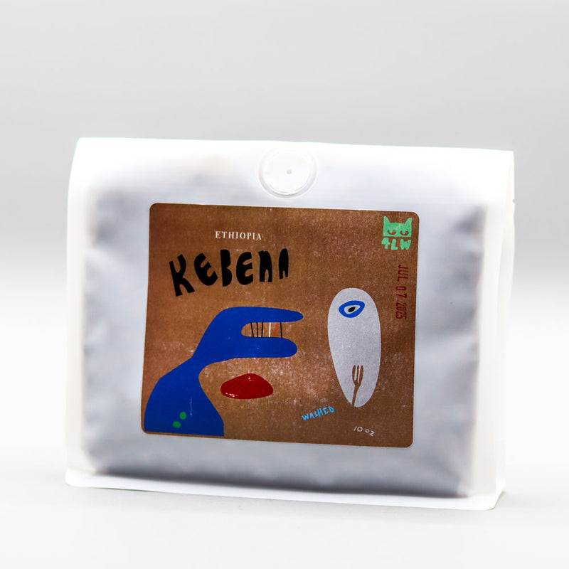 Four Letter Word Ethiopia Kebena Washed 10OZ. Whole Been