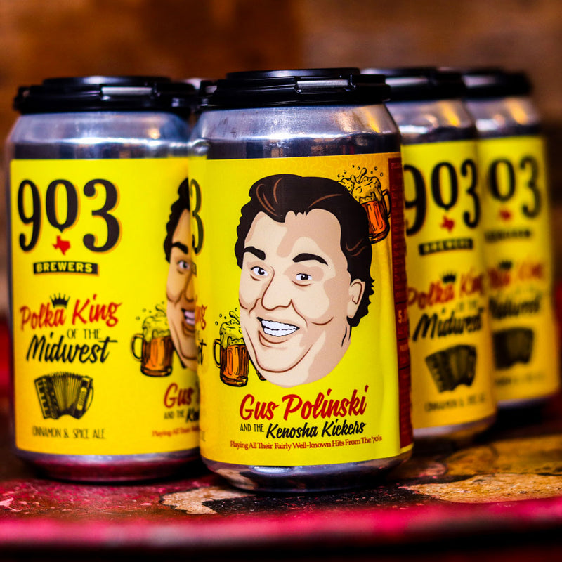 903 Polka King of The Midwest Cinnamon & Spice Ale 12 FL. OZ. 6PK Cans