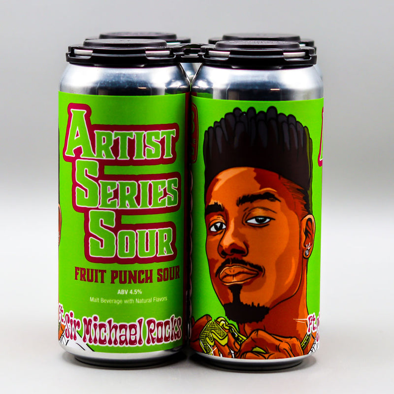 93 Octane Artist Series Sour Ft. Sir Michael Rocks Fruit Punch Sour 16 FL. OZ. 4PK Cans