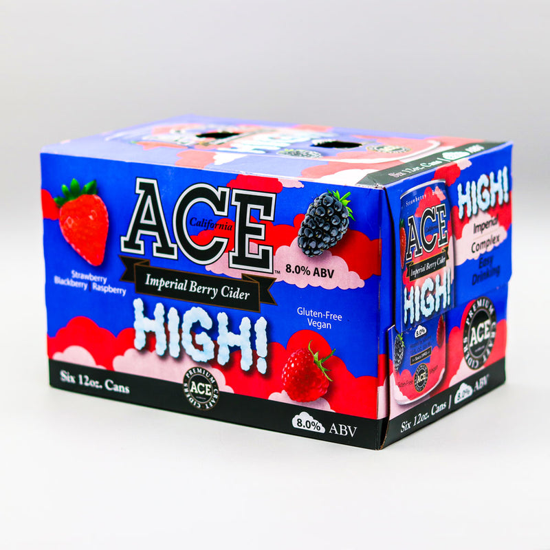 Ace High Imperial Hard Cider Berry 12 FL. OZ. 6PK Cans