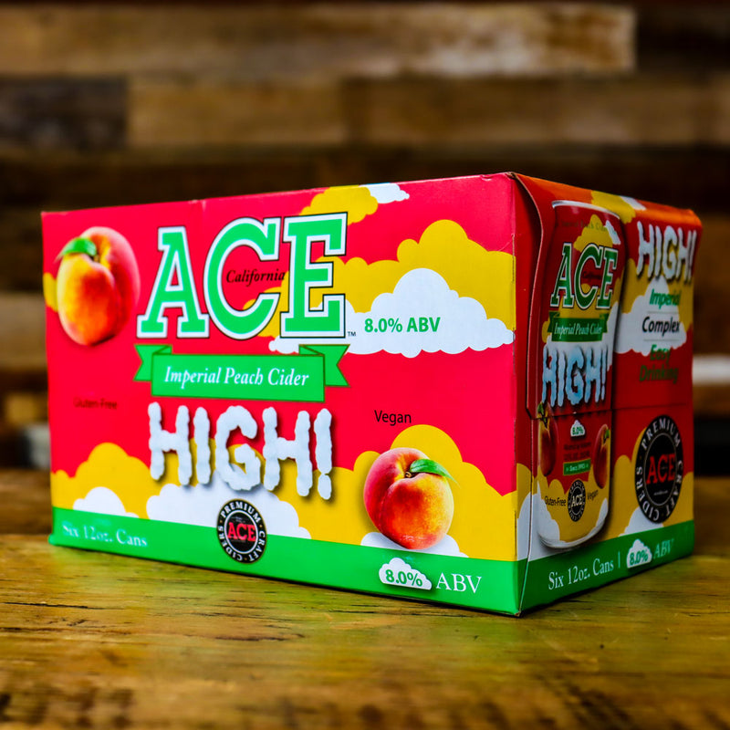 Ace Imperial Peach Hard Cider 12 FL. OZ. 6PK Cans