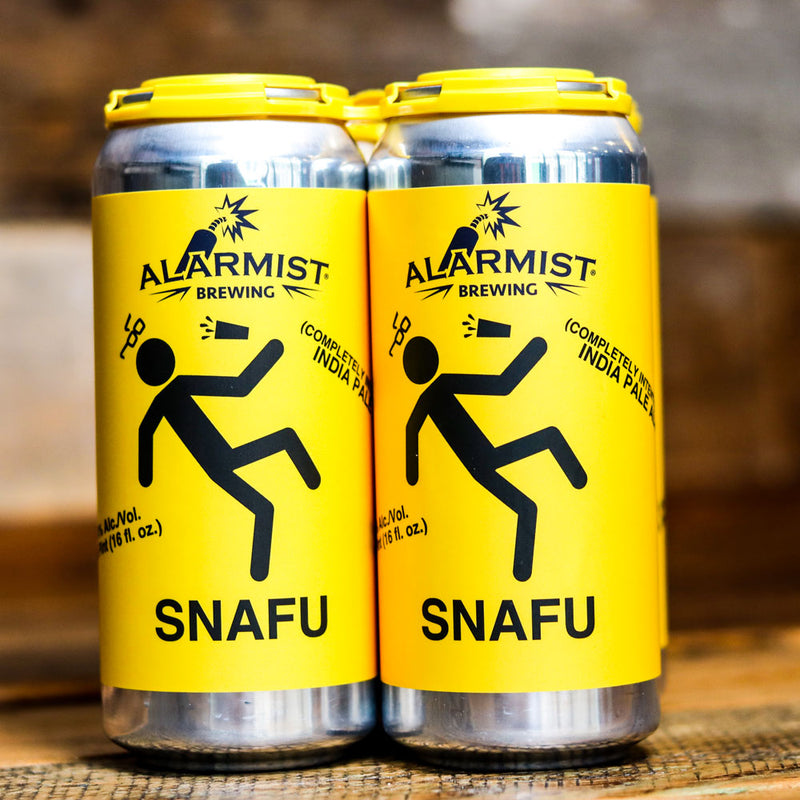 Alarmist Snafu IPA 16 FL. OZ. 4PK Cans