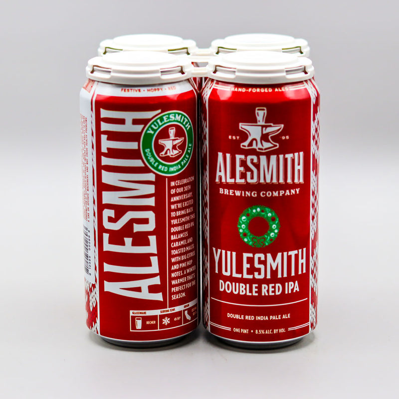 Alesmith Yulesmith Double Red IPA 16 FL. OZ. 4PK Cans