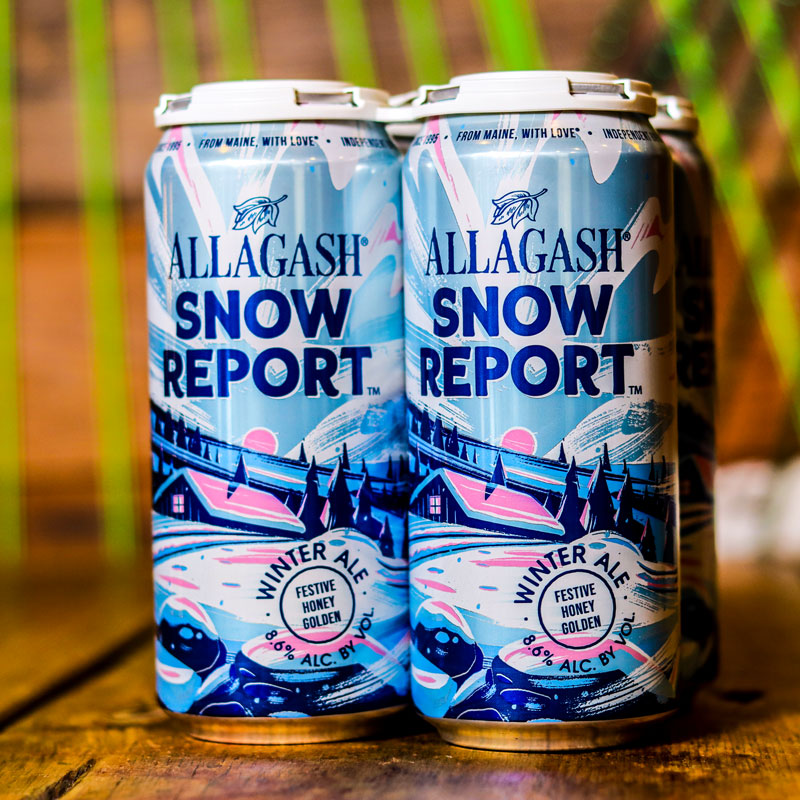 Allagash Snow Report Winter Ale 16 FL. OZ. 4PK Cans