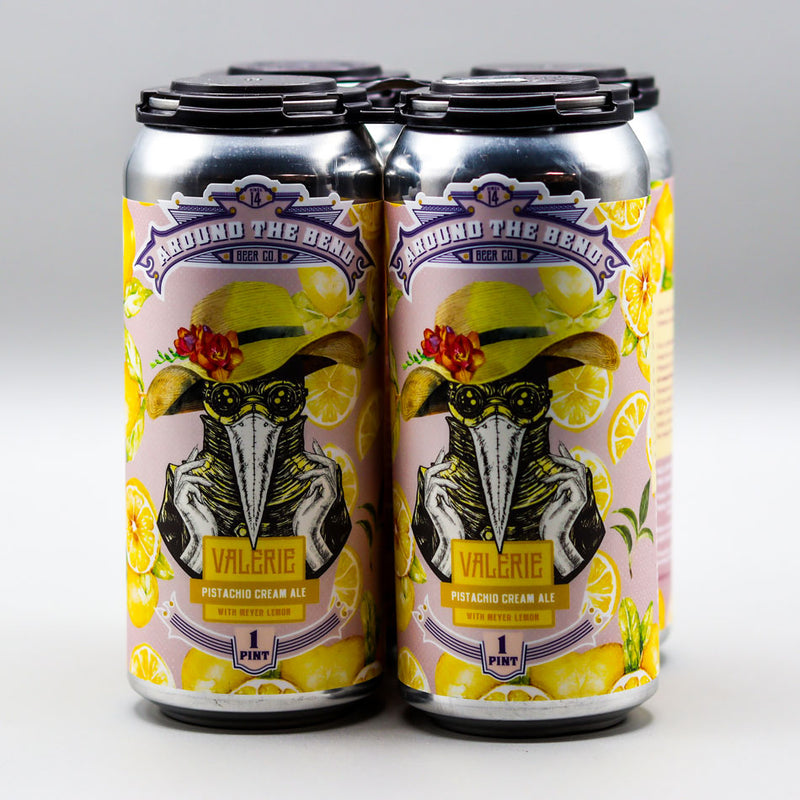 Around The Bend Valerie Lemon Cream Ale 16 FL. OZ. 4PK Cans