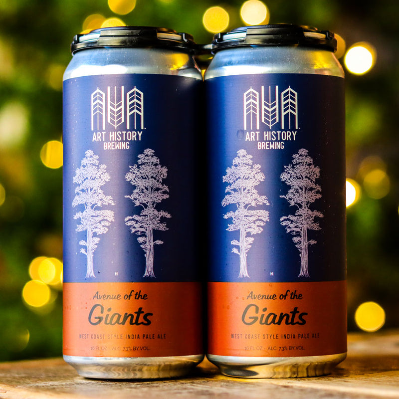 Art History Avenue Of The Giants West Coast IPA 16 FL. OZ. 4PK Cans