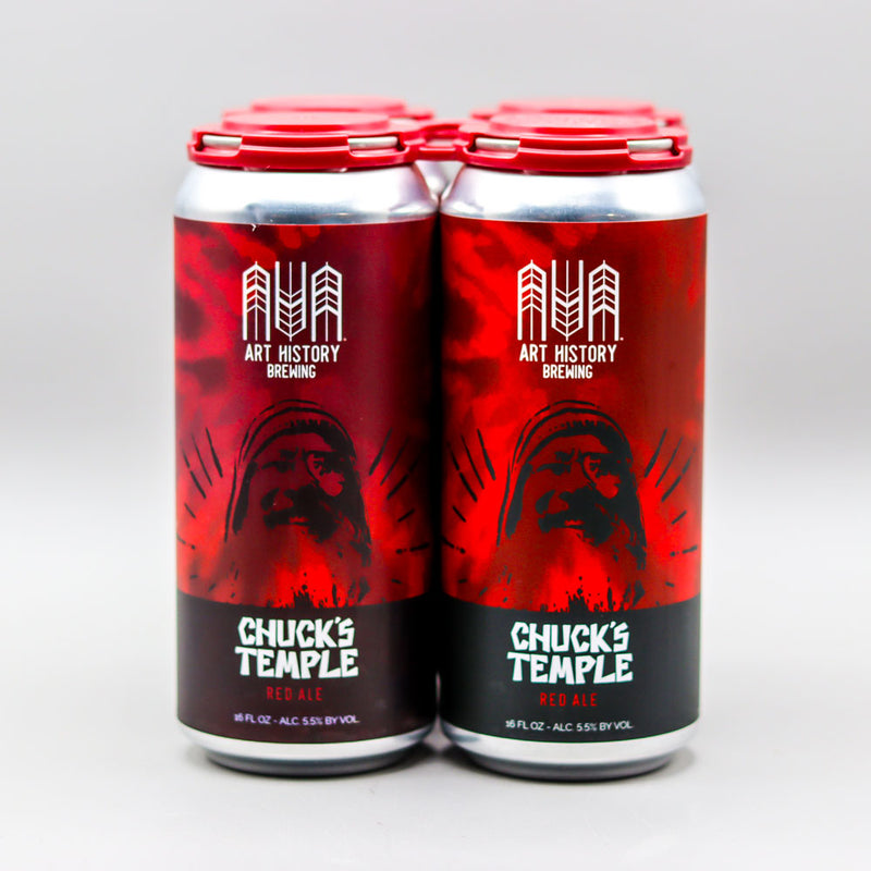 Art History Chuck's Temple Red Ale 16 FL. OZ. 4PK Cans