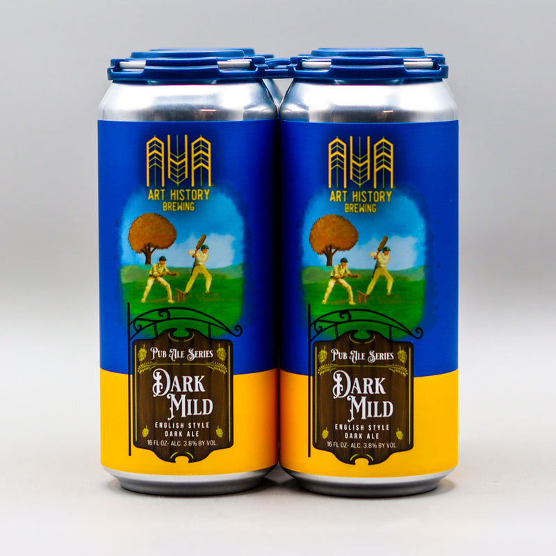 Art History Dark Mild Ale 16 FL. OZ. 4PK Cans