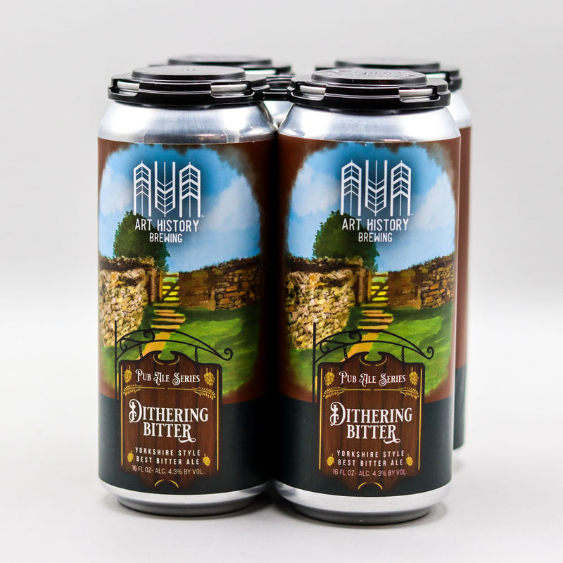 Art History Dithering Yorkshire Style Best Bitter Ale 16 FL. OZ. 4PK Cans