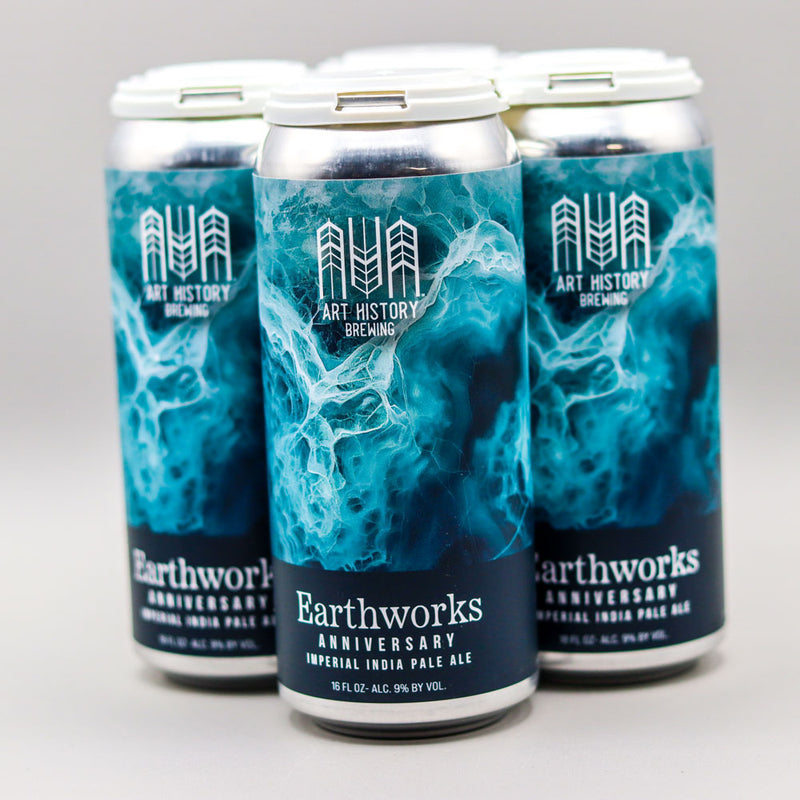 Art History Earthworks Imperial IPA 16 FL. OZ. 4PK Cans