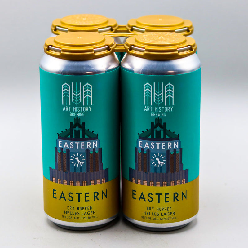 Art History Eastern Dry Hopped Helles Lager 16 FL. OZ. 4PK Cans