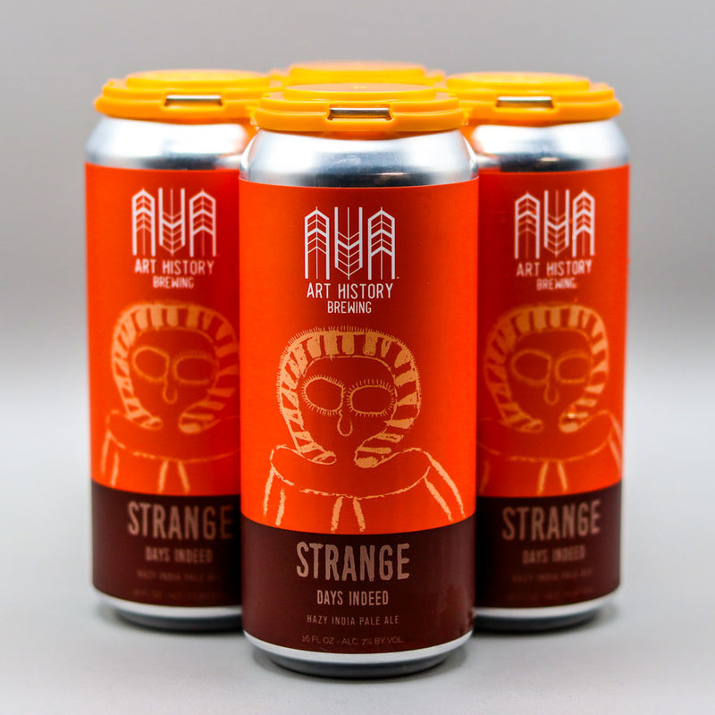 Art History Strange Days Indeed Hazy IPA 16 FL. OZ. 4PK Cans