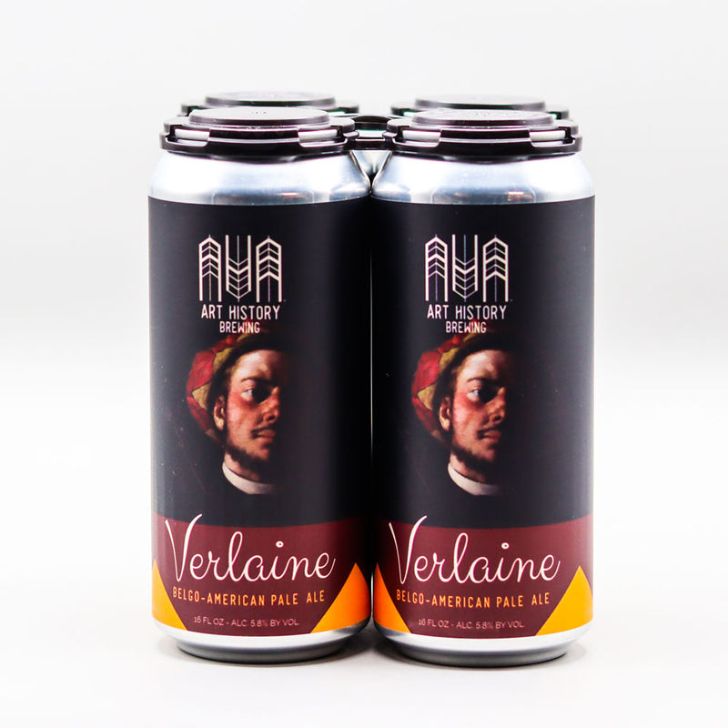 Art History Verlaine Belgian Pale Ale 16 FL. OZ. 4PK Cans