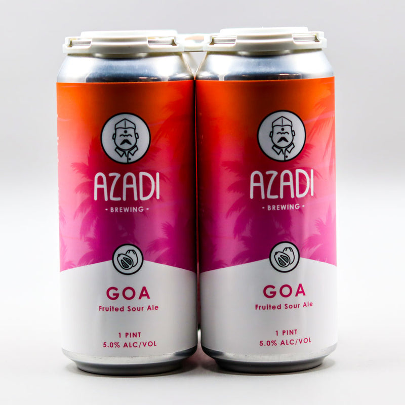 Azadi Goa Fruited Sour Ale 16 FL. OZ. 4PK Cans