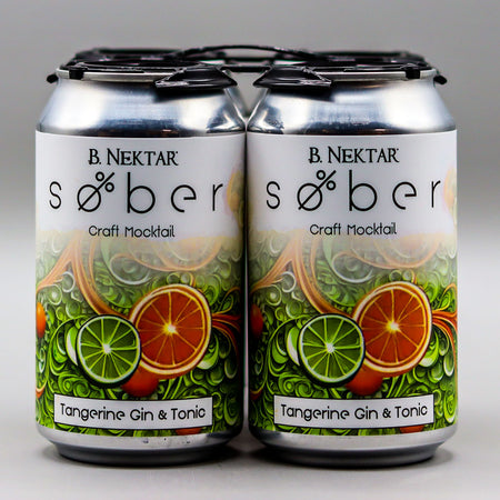 B. Nektar SOBER Non Alcoholic Tangerine Gin & Tonic 12 FL. OZ. 4PK Cans