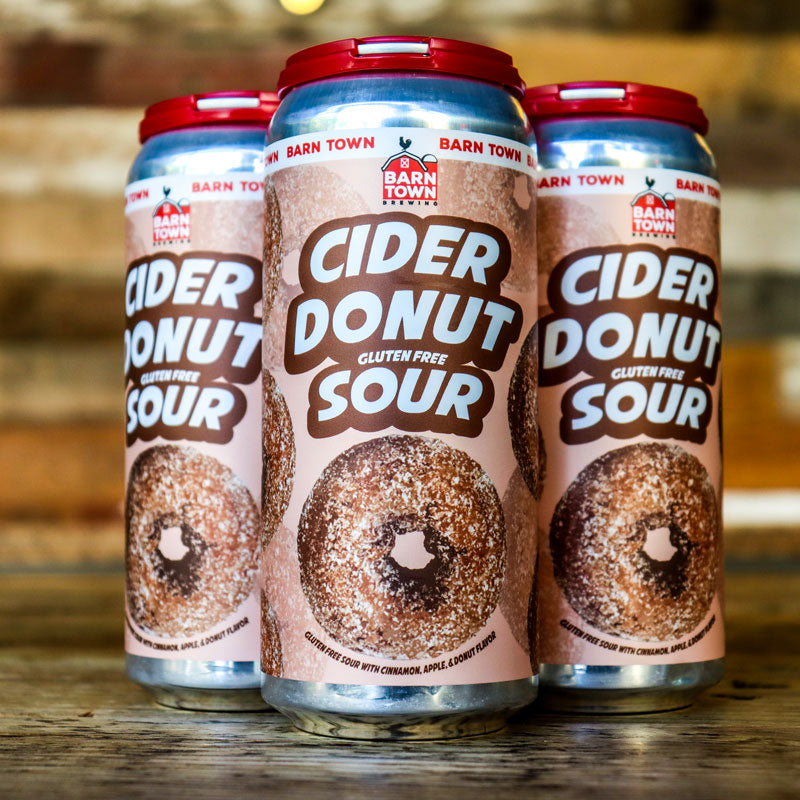 Barn Town Cider Donut Sour 16 FL. OZ. 4PK Cans