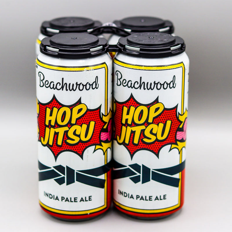 Beachwood Hop Jitsu IPA 16 FL. OZ. 4PK Cans