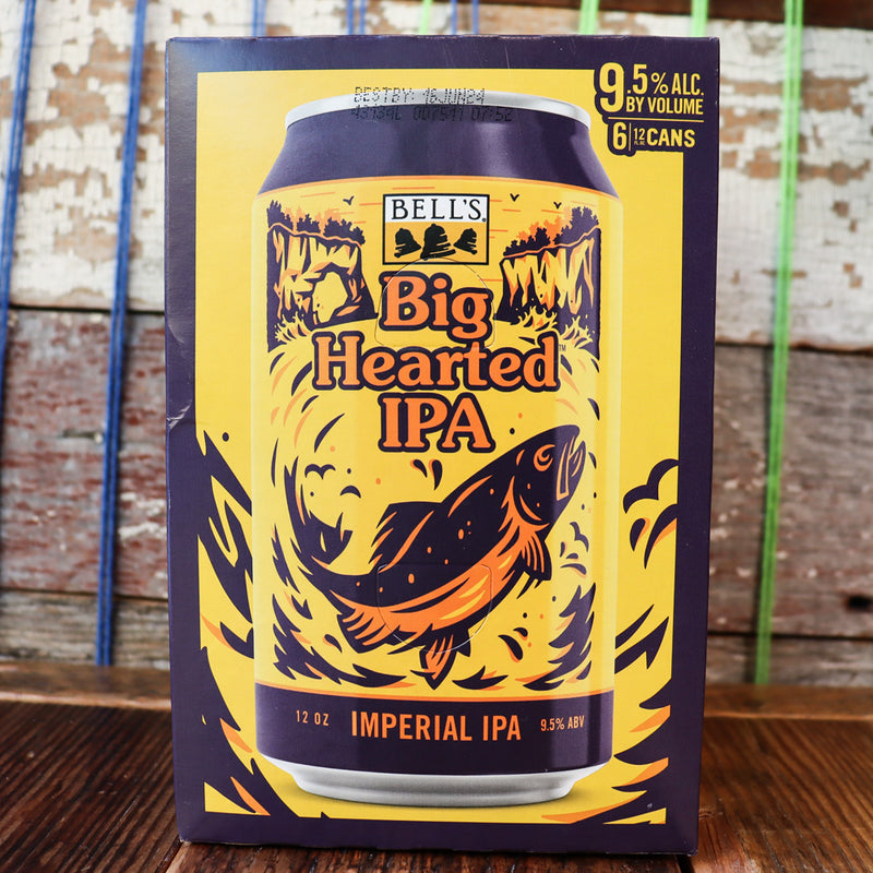 Bell's Big Hearted Imperial IPA 12 FL. OZ. 6PK Cans