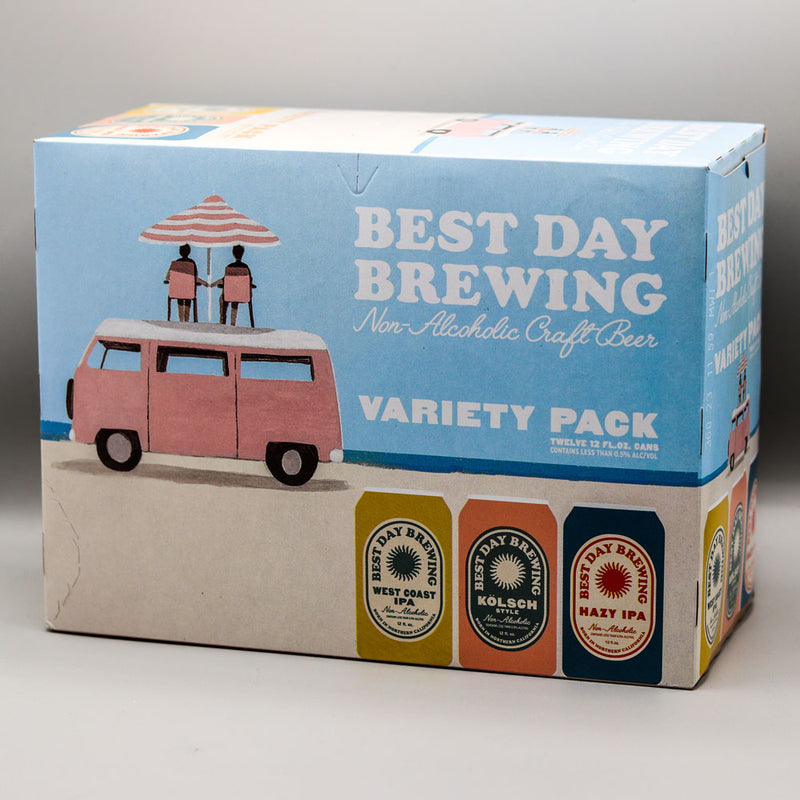 Best Day Non Alcoholic Variety Pack 12 FL. OZ. 12PK Cans