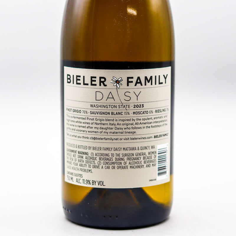 Bieler Family Daisy Pinot Grigio Washington State 750ml