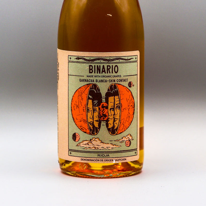 Bodegas Binario Organic Garnacha Blanca Skin Contact Rioja Spain 750mlo