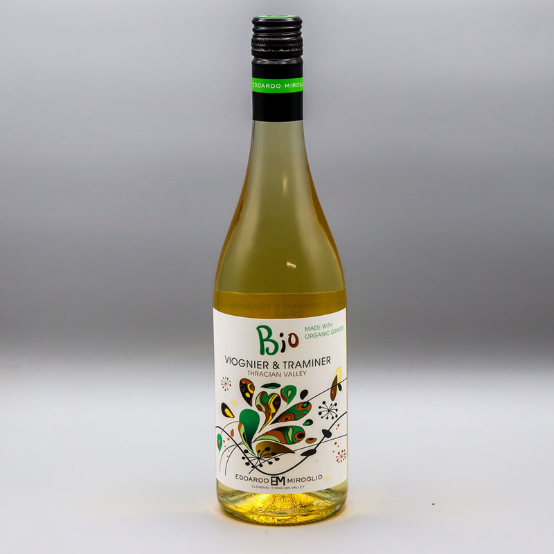 Edoardo Miroglio Bio Viognier Treminer Elenova White Bulgaria 750ml