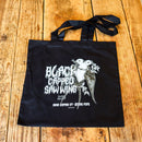 Bitter Pops Hexe Black Capped Saw Wing Tote Bag